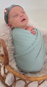 Faye and Steve Williams' yet-to-be-named daughter