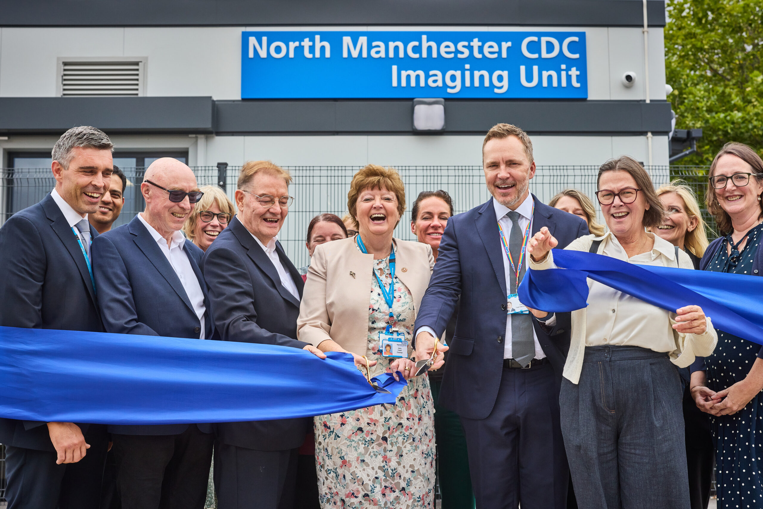 Health Secretary welcomes official opening of new North Manchester Unit as Community Diagnostic Centres reach the 100-mark