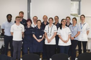 Group of staff stood together