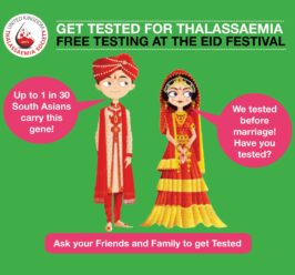 Thalassaemia Awareness and Testing at Eid Festival 08/05/2023