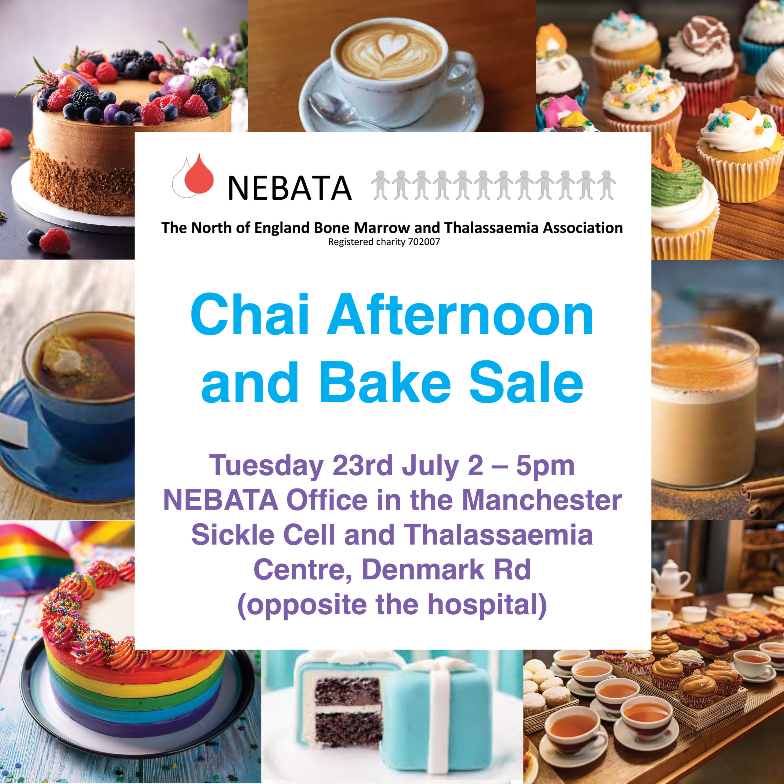 NEBATA Chai Afternoon & Bake Sale (23/07/24)