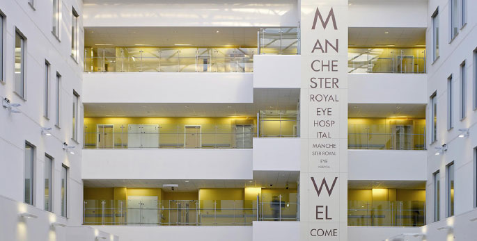 Atrium at Manchester Eye Hospital