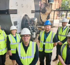 Greater Manchester Mayor joins NHS for Trafford General Hospital’s pioneering decarbonisation programme