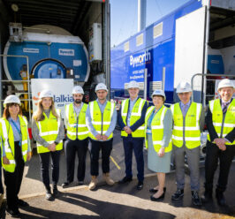 Trafford Hospital celebrates important milestone in decarbonisation project