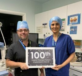 100th patient in the UK receives Inspire therapy implant