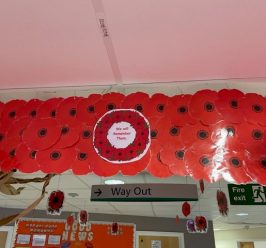 MFT staff and patients mark Remembrance Day