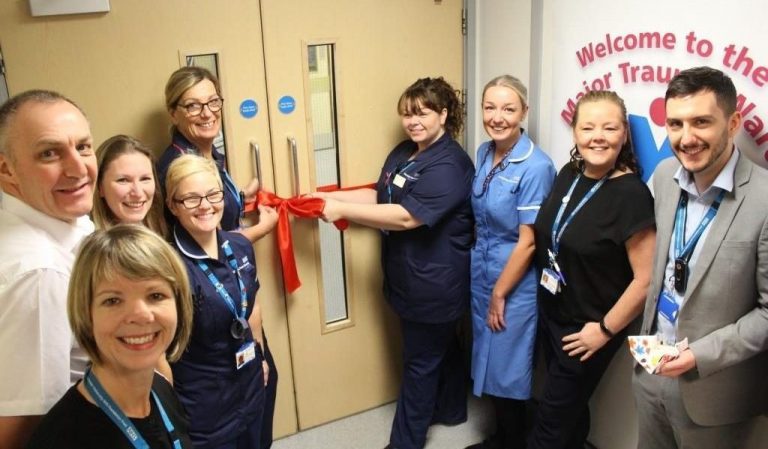 First patient on Manchester Royal Infirmary’s new Major Trauma Ward ...