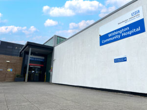 Withington Community Hospital main entrance